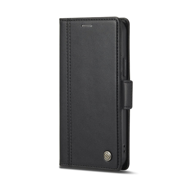 LC.IMEEKE Magnetic Buckle PU + TPU Horizontal Flip Leather Case with Holder & Card Slots & Wallet, For iPhone 12 / 12 Pro, For iPhone 12 mini