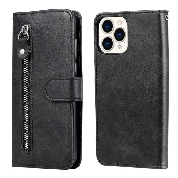 Fashion Calf Texture Zipper Horizontal Flip Leather Case with Stand & Card Slots & Wallet Function, For iPhone 13 mini, For iPhone 13, For iPhone 13 Pro, For iPhone 13 Pro Max