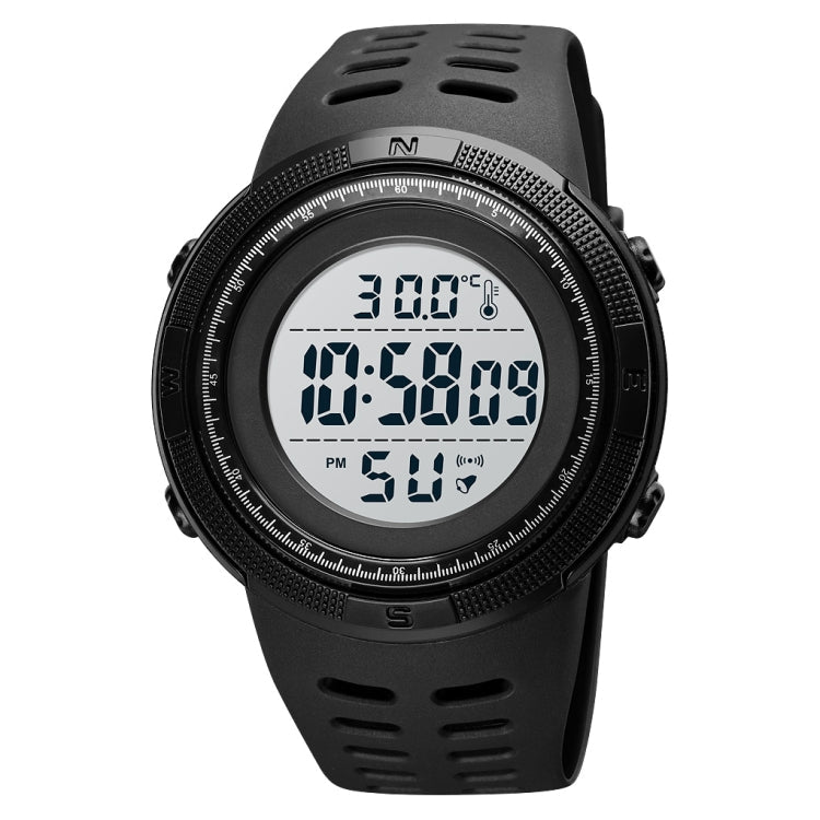 SKMEI 1681 Multifunctional LED Digital Display Luminous Electronic Watch, Support Body / Ambient Temperature Measurement