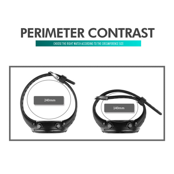 SKMEI 1681 Multifunctional LED Digital Display Luminous Electronic Watch, Support Body / Ambient Temperature Measurement