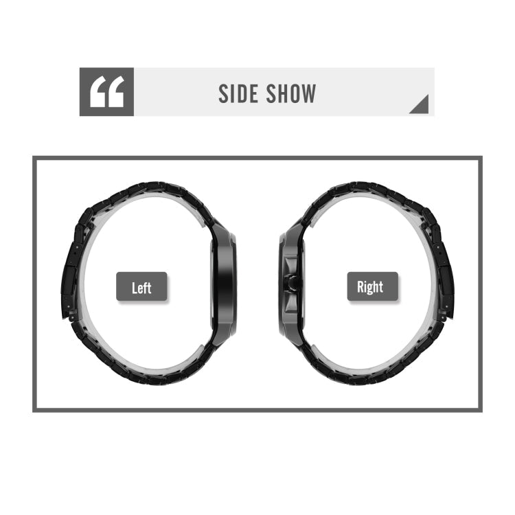 SKMEI 1712 Dual Time LED Digital Display Luminous Stainless Steel Strap Electronic Watch