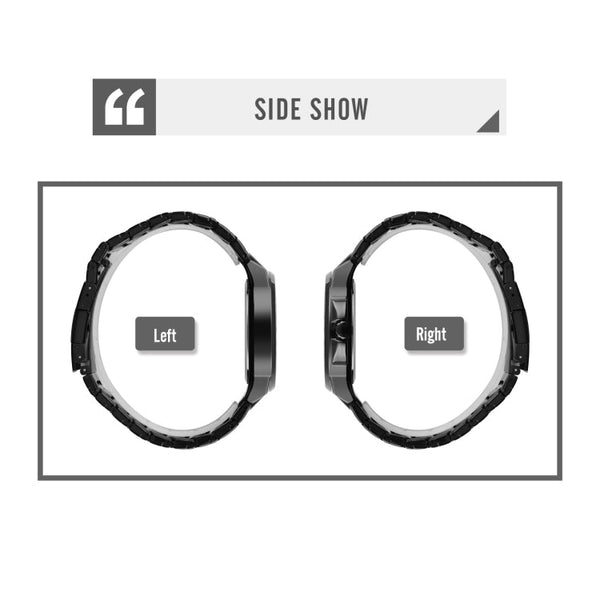 SKMEI 1712 Dual Time LED Digital Display Luminous Stainless Steel Strap Electronic Watch