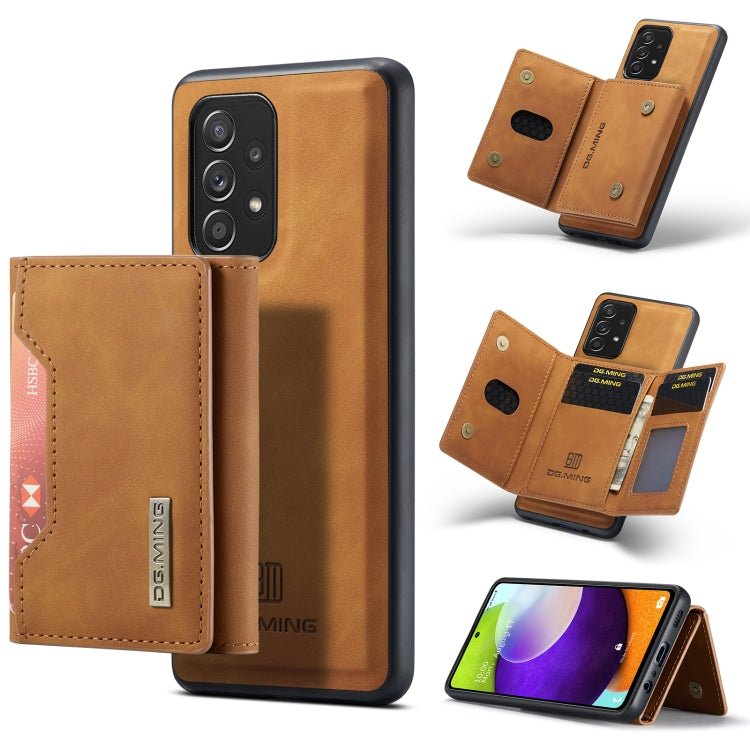 DG.MING M2 Series 3-Fold Multi Card Bag + Magnetic Back Cover Shockproof Case with Wallet & Holder Function, For Samsung Galaxy A52 5G / 4G, For Samsung Galaxy Note20, For Samsung Galaxy S20 FE