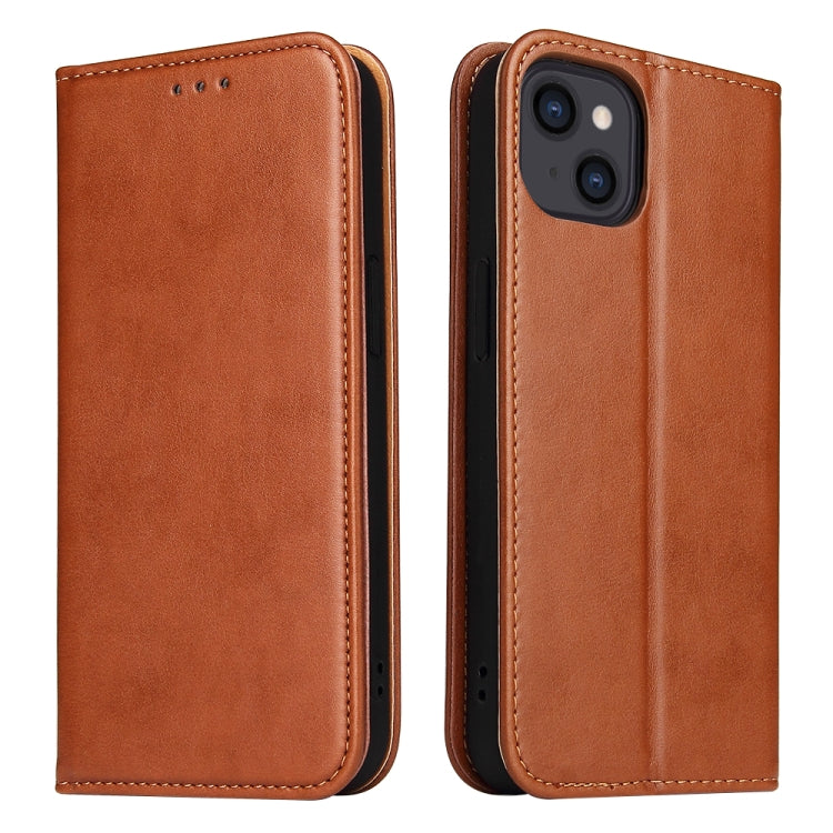 Fierre Shann PU Leather Texture Horizontal Flip Leather Case with Holder & Card Slots & Wallet, For iPhone 13 Pro Max, For iPhone 13 mini, For iPhone 13 Pro, For iPhone 13