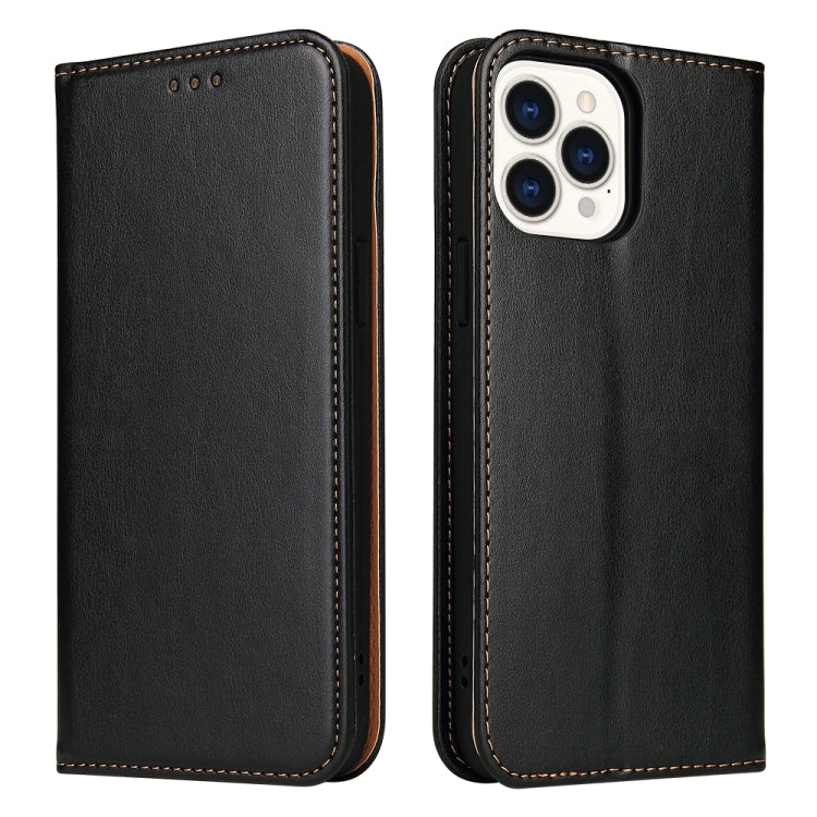 Fierre Shann PU Leather Texture Horizontal Flip Leather Case with Holder & Card Slots & Wallet, For iPhone 13 Pro Max, For iPhone 13 mini, For iPhone 13 Pro, For iPhone 13