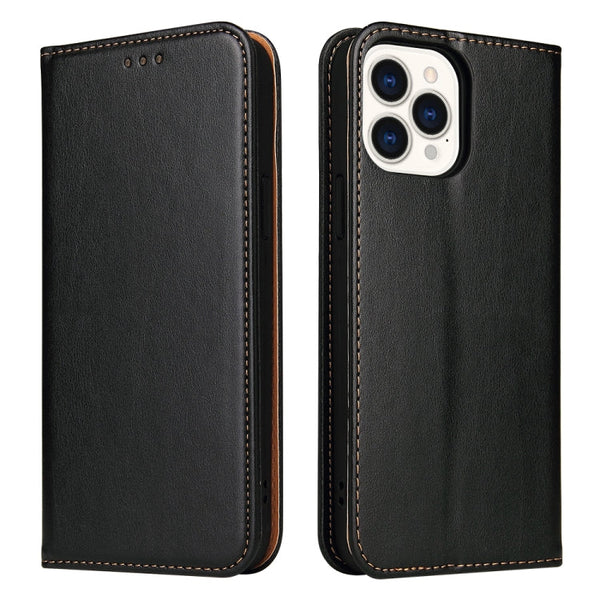 Fierre Shann PU Leather Texture Horizontal Flip Leather Case with Holder & Card Slots & Wallet, For iPhone 13 Pro Max, For iPhone 13 mini, For iPhone 13 Pro, For iPhone 13
