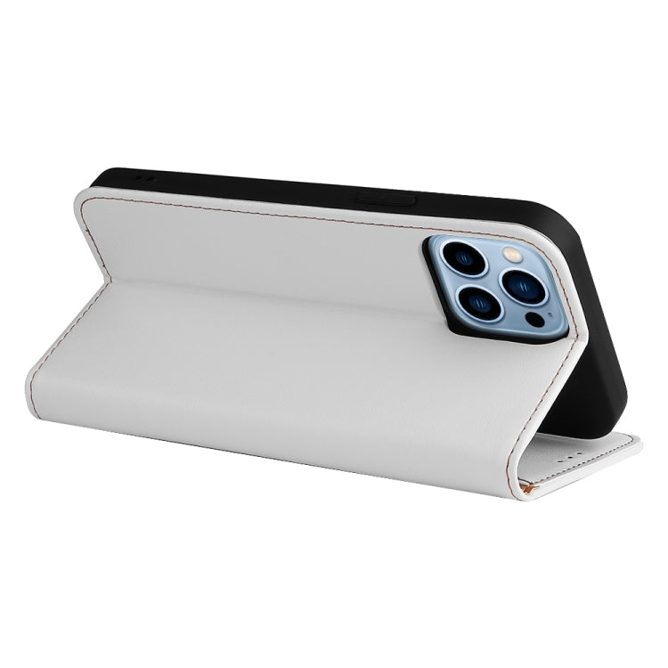 Fierre Shann PU Leather Texture Horizontal Flip Leather Case with Holder & Card Slots & Wallet, For iPhone 13 Pro Max, For iPhone 13 mini, For iPhone 13 Pro, For iPhone 13