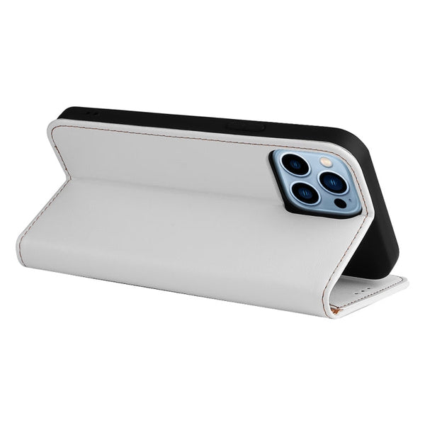 Fierre Shann PU Leather Texture Horizontal Flip Leather Case with Holder & Card Slots & Wallet, For iPhone 13 Pro Max, For iPhone 13 mini, For iPhone 13 Pro, For iPhone 13