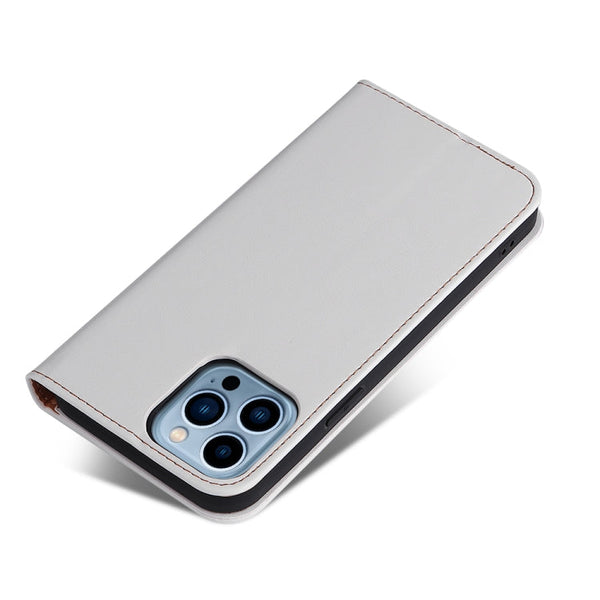 Fierre Shann PU Leather Texture Horizontal Flip Leather Case with Holder & Card Slots & Wallet, For iPhone 13 Pro Max, For iPhone 13 mini, For iPhone 13 Pro, For iPhone 13