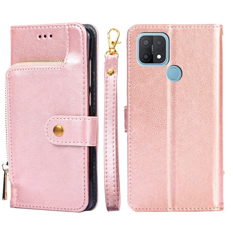 Zipper Bag PU + TPU Horizontal Flip Leather Case with Holder & Card Slot & Wallet & Lanyard