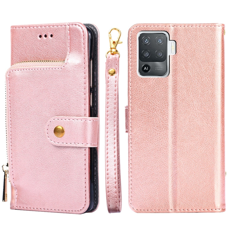 Zipper Bag PU + TPU Horizontal Flip Leather Case with Holder & Card Slot & Wallet & Lanyard