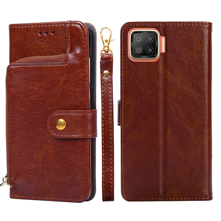 Zipper Bag PU + TPU Horizontal Flip Leather Case with Holder & Card Slot & Wallet & Lanyard