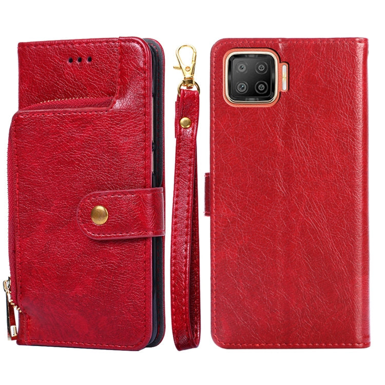 Zipper Bag PU + TPU Horizontal Flip Leather Case with Holder & Card Slot & Wallet & Lanyard