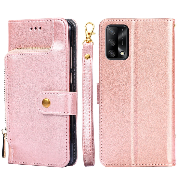 Zipper Bag PU + TPU Horizontal Flip Leather Case with Holder & Card Slot & Wallet & Lanyard