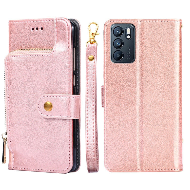 Zipper Bag PU + TPU Horizontal Flip Leather Case with Holder & Card Slot & Wallet & Lanyard