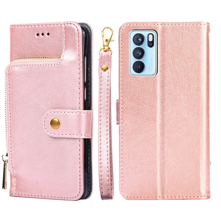 Zipper Bag PU + TPU Horizontal Flip Leather Case with Holder & Card Slot & Wallet & Lanyard