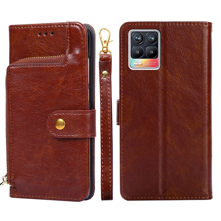 Zipper Bag PU + TPU Horizontal Flip Leather Case with Holder & Card Slot & Wallet & Lanyard