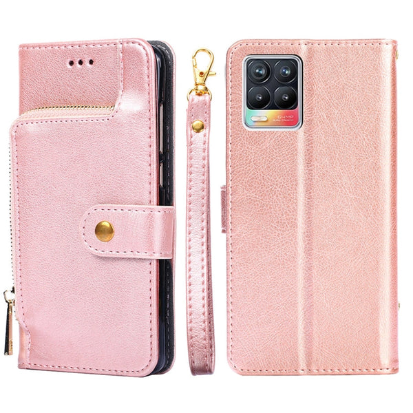 Zipper Bag PU + TPU Horizontal Flip Leather Case with Holder & Card Slot & Wallet & Lanyard