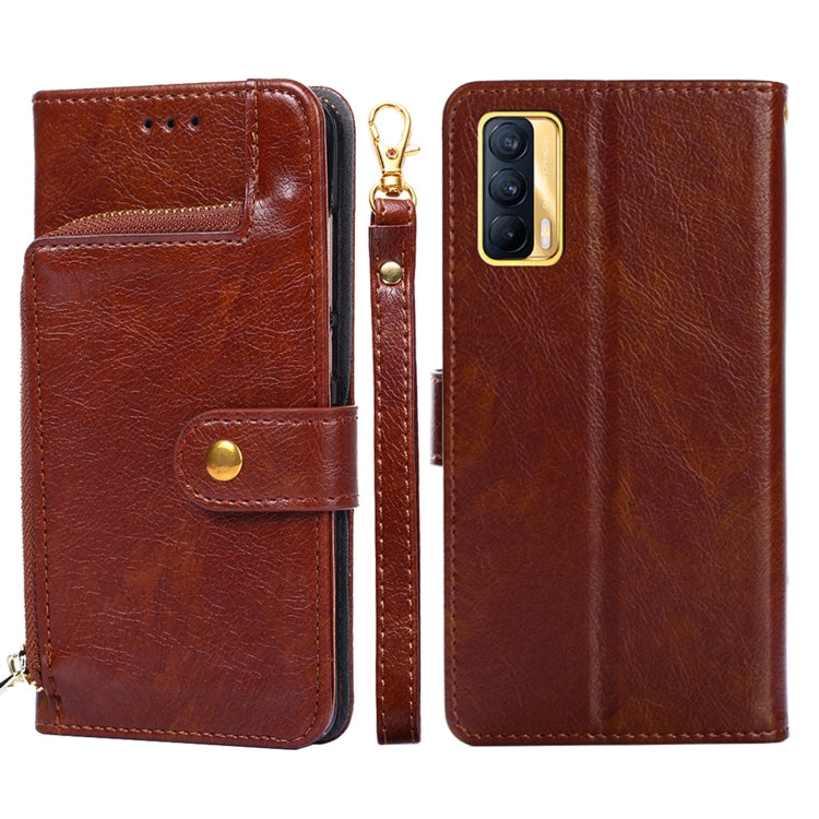 Zipper Bag PU + TPU Horizontal Flip Leather Case with Holder & Card Slot & Wallet & Lanyard