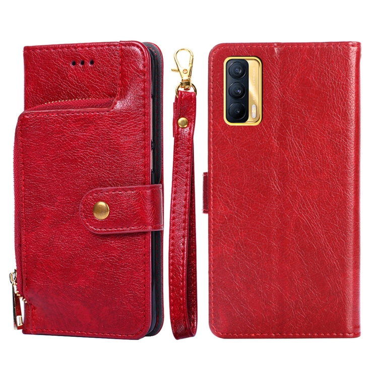 Zipper Bag PU + TPU Horizontal Flip Leather Case with Holder & Card Slot & Wallet & Lanyard