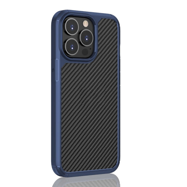 Pioneer Carbon Fiber Texture Shockproof TPU + PC Case