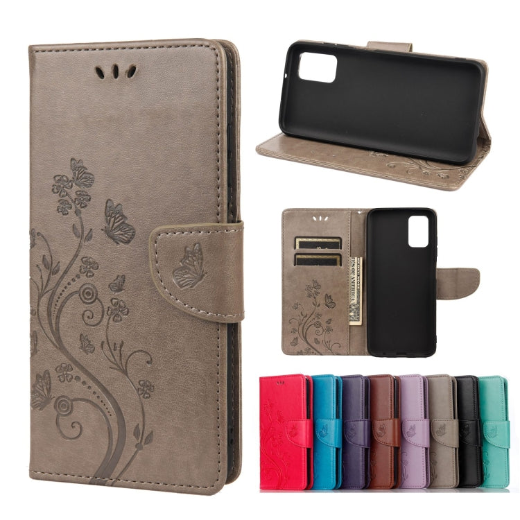 Butterfly Flower Pattern Horizontal Flip Leather Case with Holder & Card Slots & Wallet, For Samsung Galaxy A03s 164mm, For iPhone 13 mini, For iPhone 13