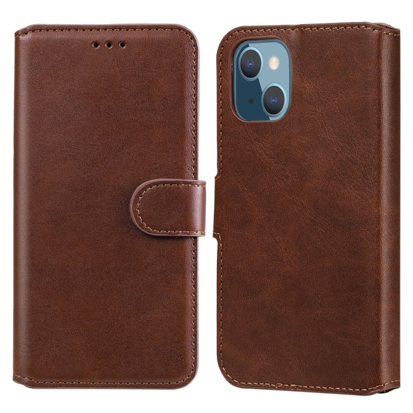 Classic Calf Texture PU + TPU Horizontal Flip Leather Case with Holder & Card Slots & Wallet, For iPhone 13 mini, For iPhone 13, For iPhone 13 Pro, For iPhone 13 Pro Max