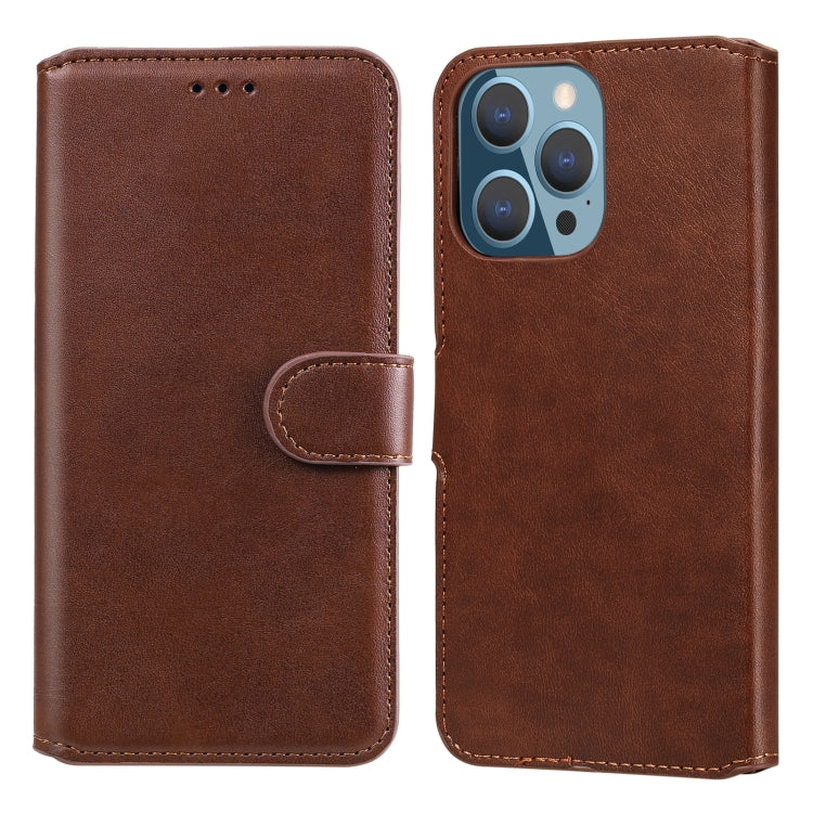 Classic Calf Texture PU + TPU Horizontal Flip Leather Case with Holder & Card Slots & Wallet, For iPhone 13 mini, For iPhone 13, For iPhone 13 Pro, For iPhone 13 Pro Max