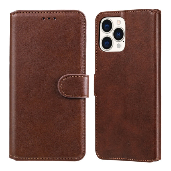 Classic Calf Texture PU + TPU Horizontal Flip Leather Case with Holder & Card Slots & Wallet, For iPhone 13 mini, For iPhone 13, For iPhone 13 Pro, For iPhone 13 Pro Max