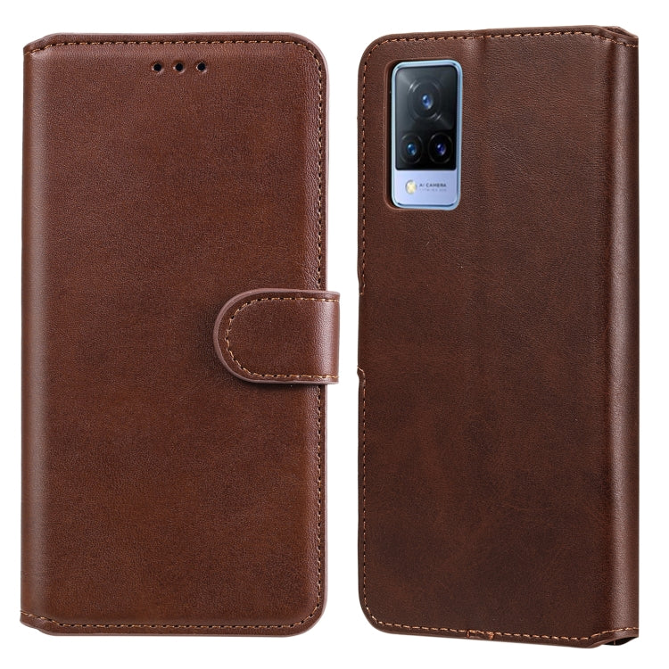 Classic Calf Texture PU + TPU Horizontal Flip Leather Case with Holder & Card Slots & Wallet, For vivo V21, For vivo V21e, For vivo Y72 5G, For Google Pixel 6