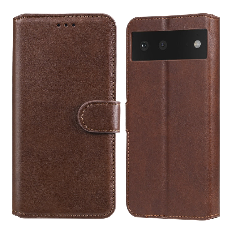 Classic Calf Texture PU + TPU Horizontal Flip Leather Case with Holder & Card Slots & Wallet, For vivo V21, For vivo V21e, For vivo Y72 5G, For Google Pixel 6