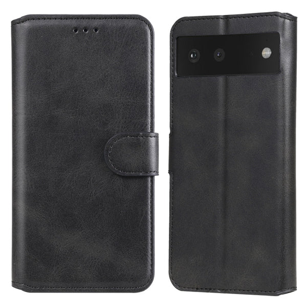 Classic Calf Texture PU + TPU Horizontal Flip Leather Case with Holder & Card Slots & Wallet, For vivo V21, For vivo V21e, For vivo Y72 5G, For Google Pixel 6