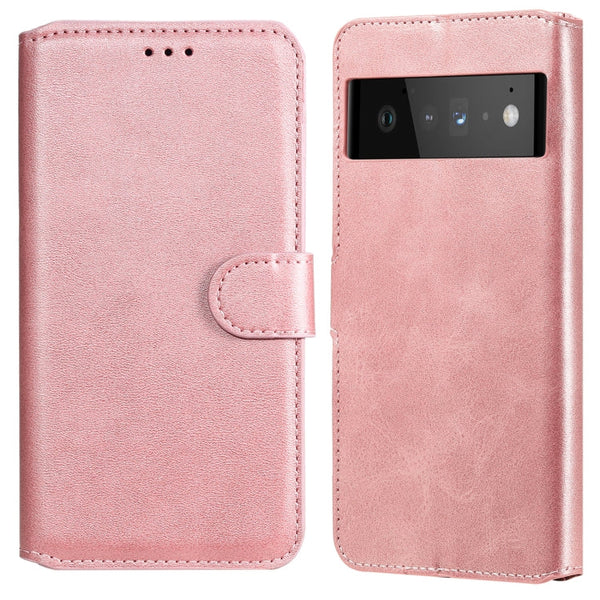 Classic Calf Texture PU + TPU Horizontal Flip Leather Case with Holder & Card Slots & Wallet, For Google Pixel 6 Pro, For Samsung Galaxy A03s 166mm, For OnePlus Nord CE 5G, For OnePlus N200 5G