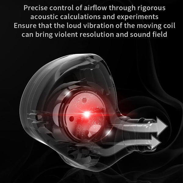 QKZ AK6 3.5mm In-Ear Wired Subwoofer Sports Earphone, Cable Length: About 1.2m