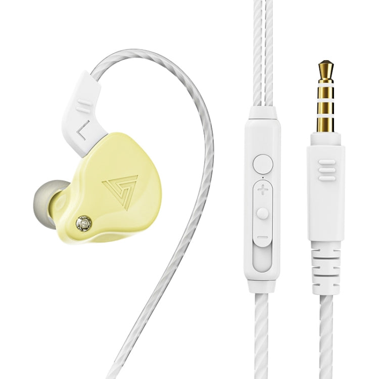 QKZ AK6-X 3.5mm In-Ear Wired Subwoofer Sports Earphone with Microphone, Cable Length: About 1.2m