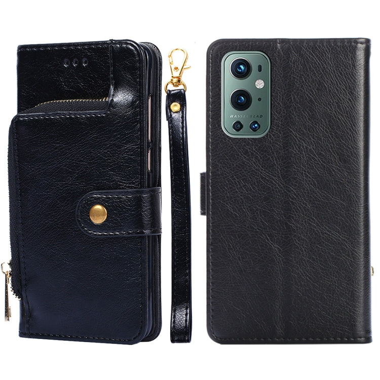Zipper Bag PU + TPU Horizontal Flip Leather Case with Holder & Card Slot & Wallet & Lanyard