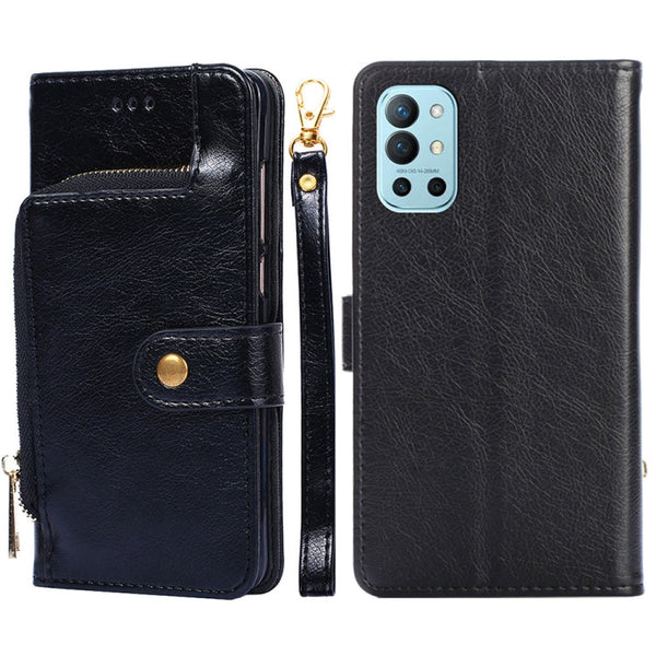 Zipper Bag PU + TPU Horizontal Flip Leather Case with Holder & Card Slot & Wallet & Lanyard