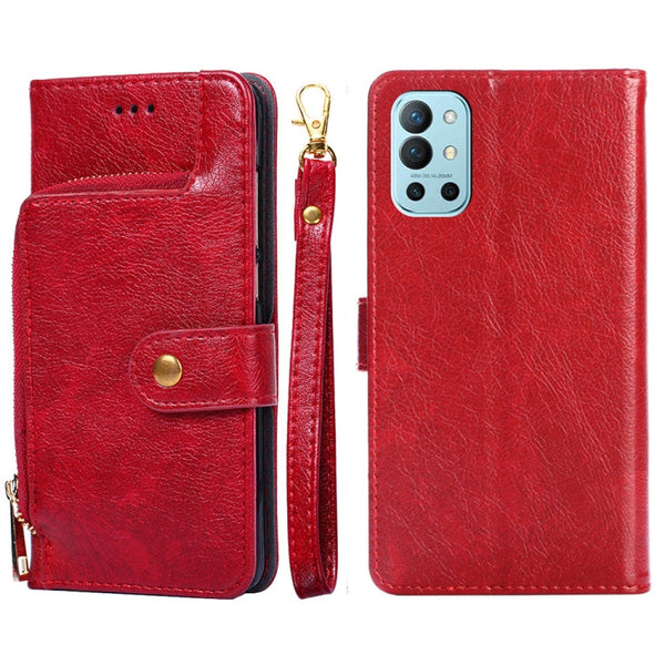 Zipper Bag PU + TPU Horizontal Flip Leather Case with Holder & Card Slot & Wallet & Lanyard