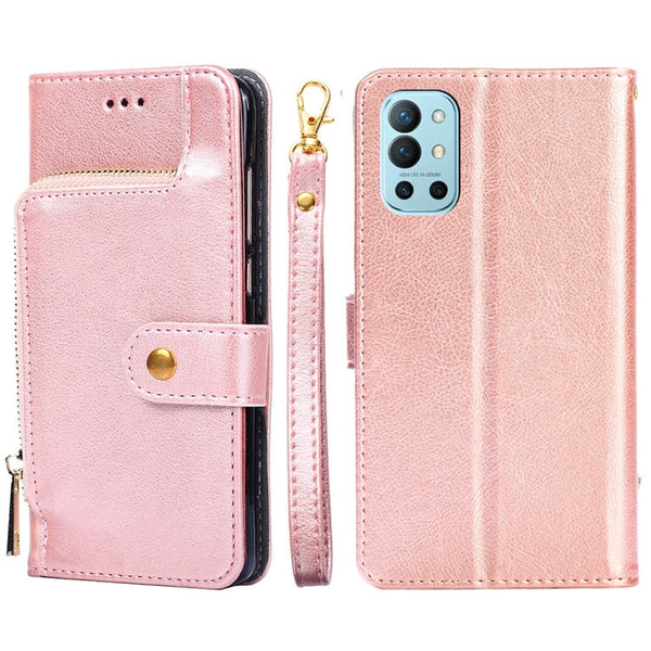 Zipper Bag PU + TPU Horizontal Flip Leather Case with Holder & Card Slot & Wallet & Lanyard