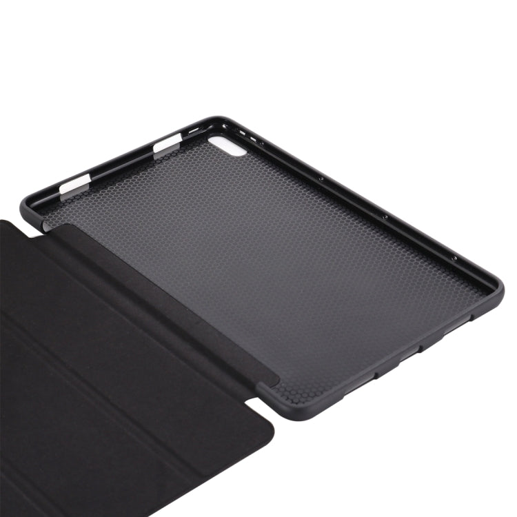 GEBEI Shockproof Horizontal Flip Leather Case with Three-folding Holder, For Huawei MatePad 11 (2021)