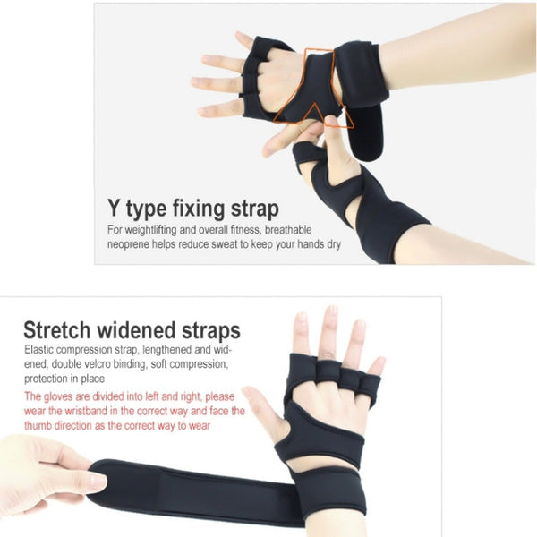 Sports Riding Gloves Silicone pull-up Exercise Gloves, M, L, XL