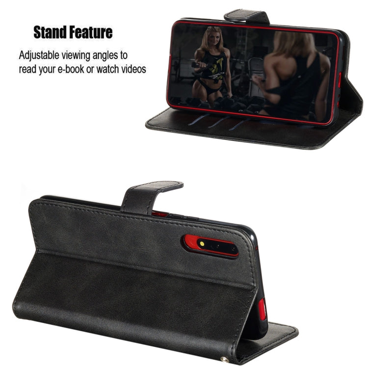 Fashion Calf Texture Zipper Horizontal Flip PU Leather Case, with Holder & Card Slots & Wallet, For Huawei Honor 9X / Honor 9X Pro