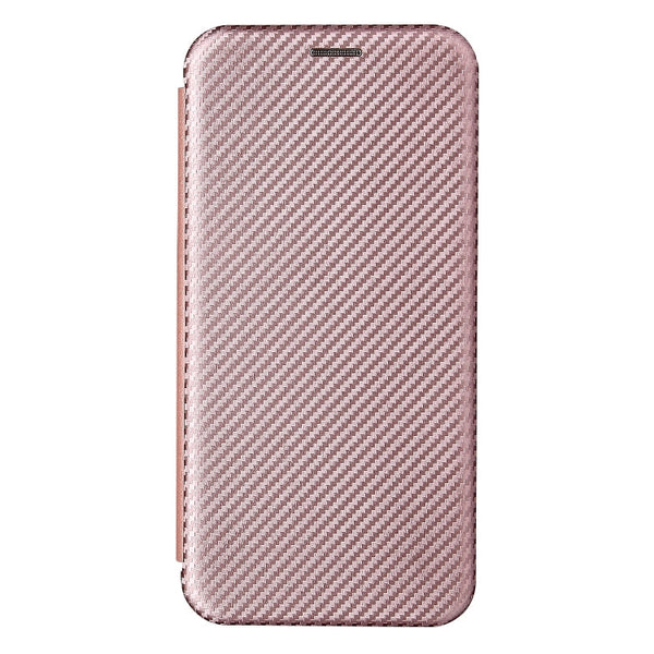 Carbon Fiber Texture Magnetic Horizontal Flip TPU + PC + PU Leather Case with Card Slot, For iPhone 13 Pro Max, For iPhone 13 Pro, For iPhone 13, For iPhone 13 mini