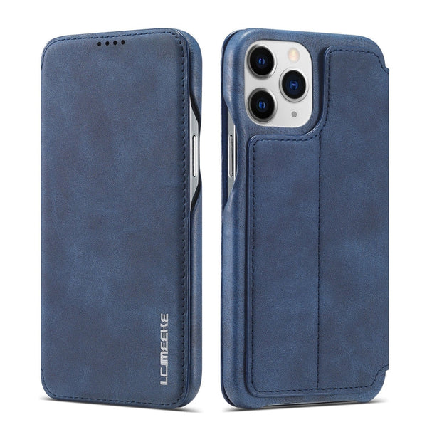 LC.IMEEKE Hon Ancient Series Horizontal Flip Leather Case with Holder & Card Slot, For iPhone 13 mini, For iPhone 13, For iPhone 13 Pro, For iPhone 13 Pro Max