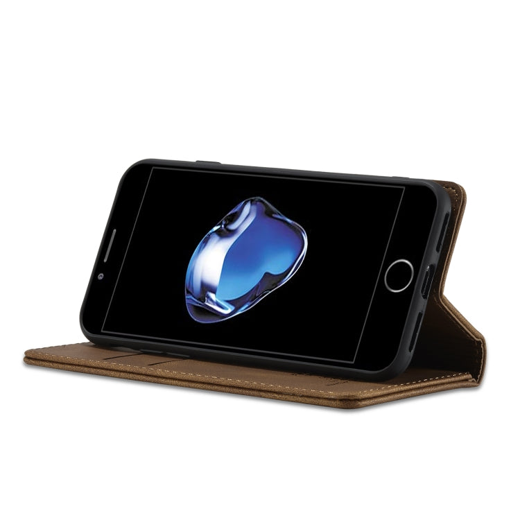 Forwenw F2 Series Magnetic Horizontal Flip Leather Case with Holder & Card Slots & Wallet