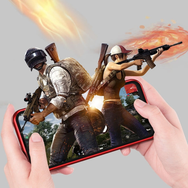 Ultra Slim Double Sides Magnetic Adsorption Angular Frame Tempered Glass Magnet Flip Case