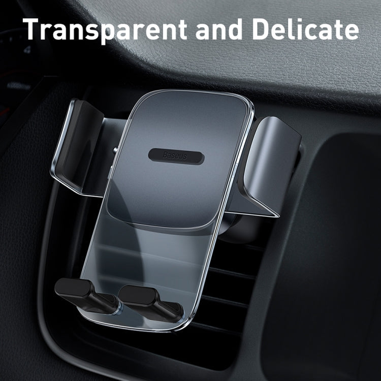 Baseus SUYK000101 Easy to Control Clamping Car Phone Holder Outlet Version, Outlet Version