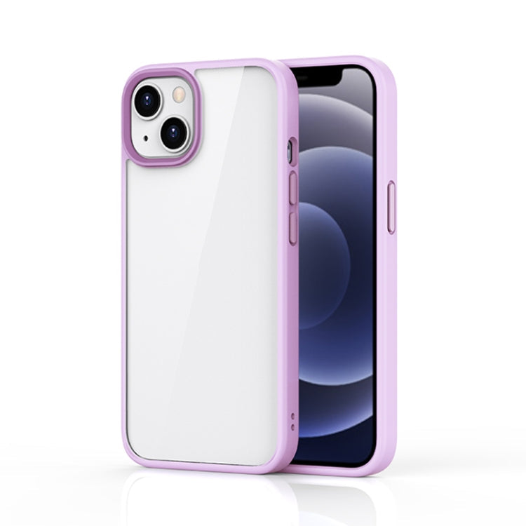 Ming Shield Hybrid Frosted Transparent PC + TPU Scratchproof Shockproof Case, For iPhone 13 mini, For iPhone 13, For iPhone 13 Pro