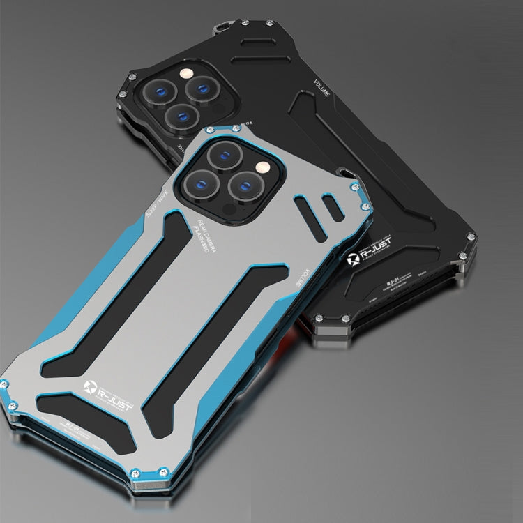 R-JUST Shockproof Armor Metal Protective Case