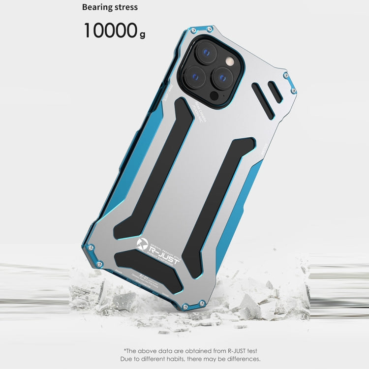 R-JUST Shockproof Armor Metal Protective Case